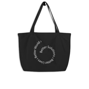 JBM Purpose Large organic tote bag