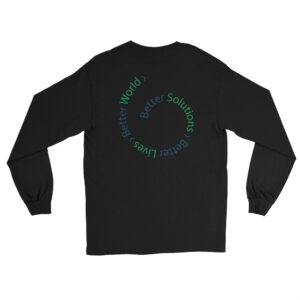 JBM Purpose Spiral Logo Men’s Long Sleeve Shirt